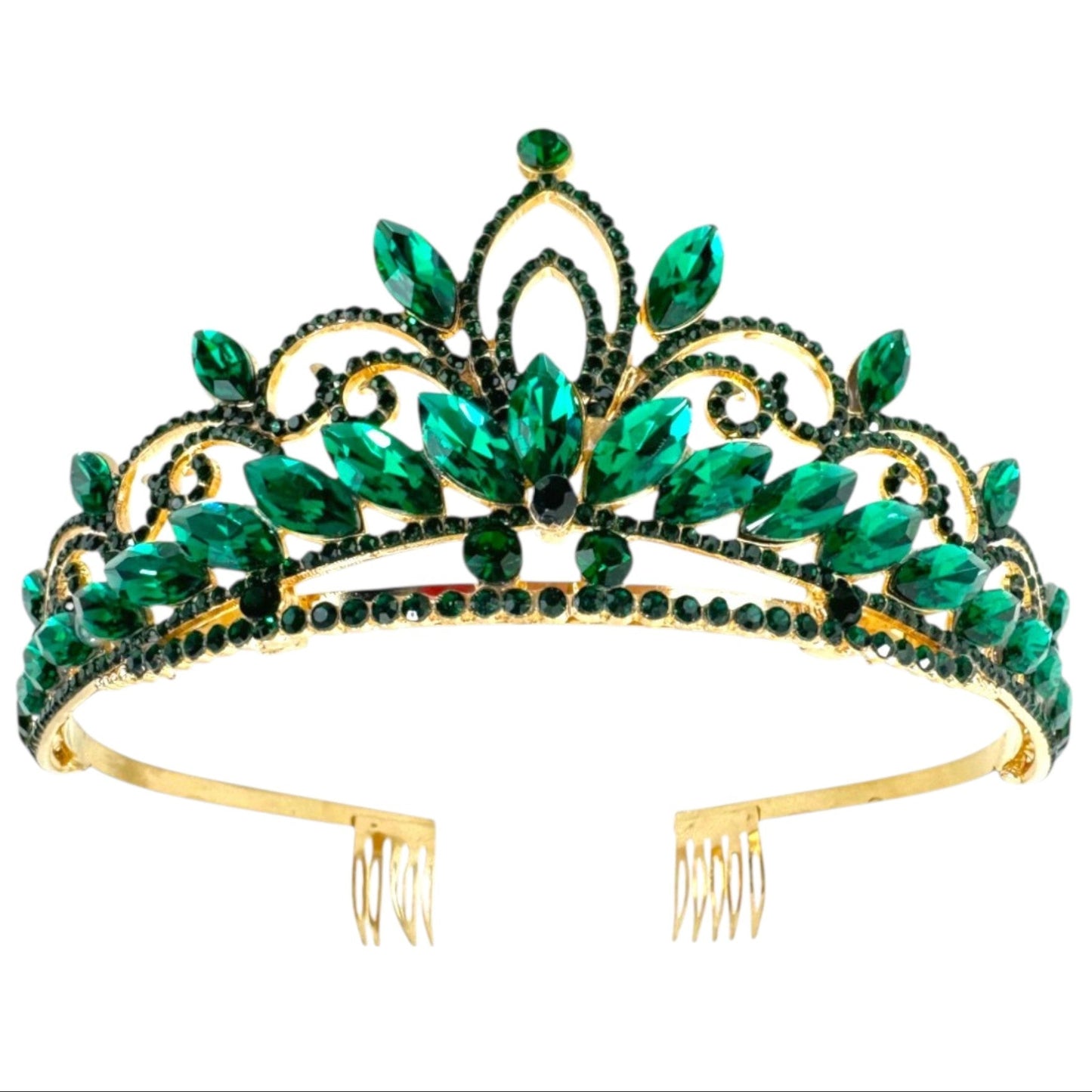 Crystal Tiara Crown CR1126-2 (1PC)
