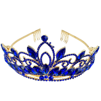 Crystal Tiara Crown CR1126-2 (1PC)