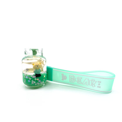BEAR LIQUID JAR KEY CHAIN KC2830-27 (12PC)