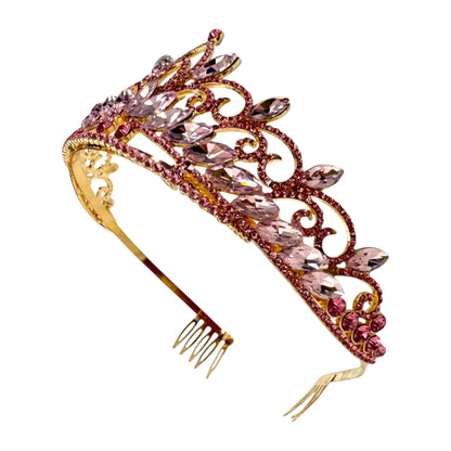 Crystal Tiara Crown CR1126-2 (1PC)