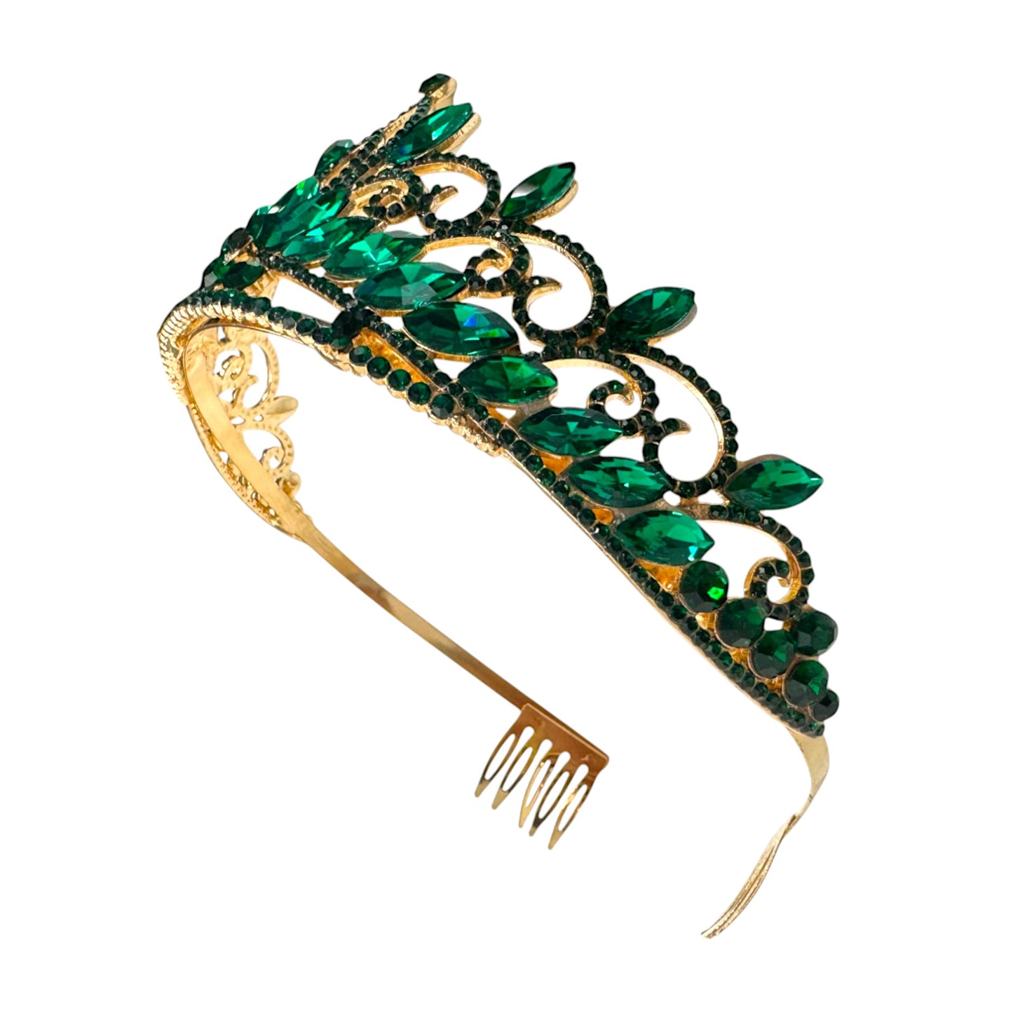 Crystal Tiara Crown CR1126-2 (1PC)