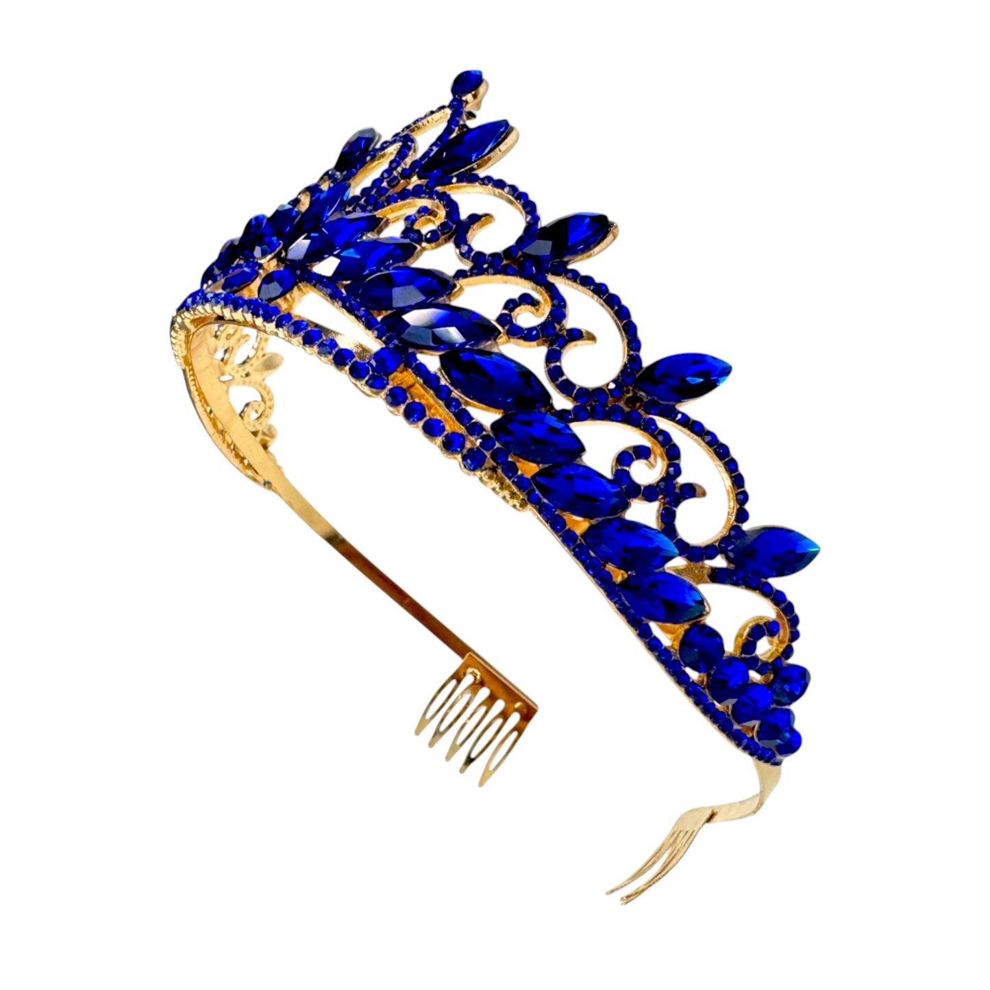 Crystal Tiara Crown CR1126-2 (1PC)