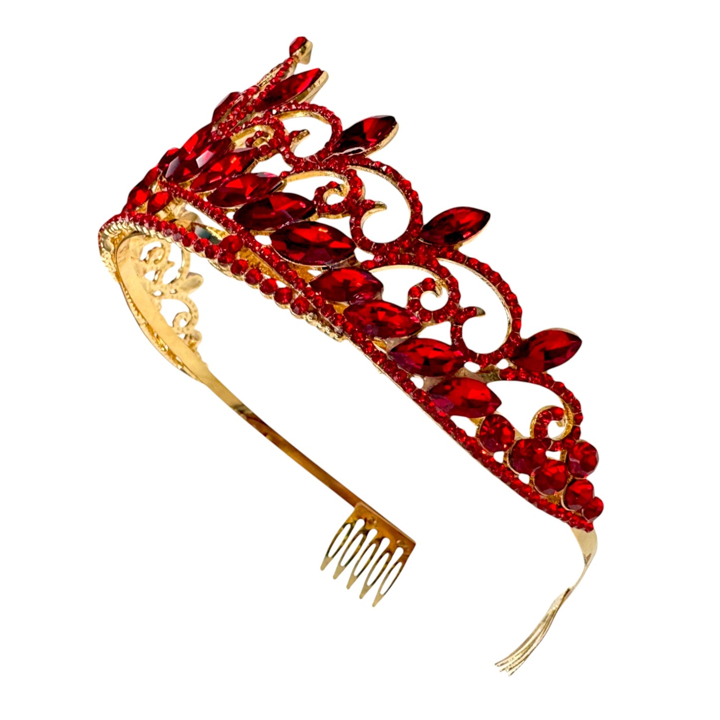 Crystal Tiara Crown CR1126-2 (1PC)