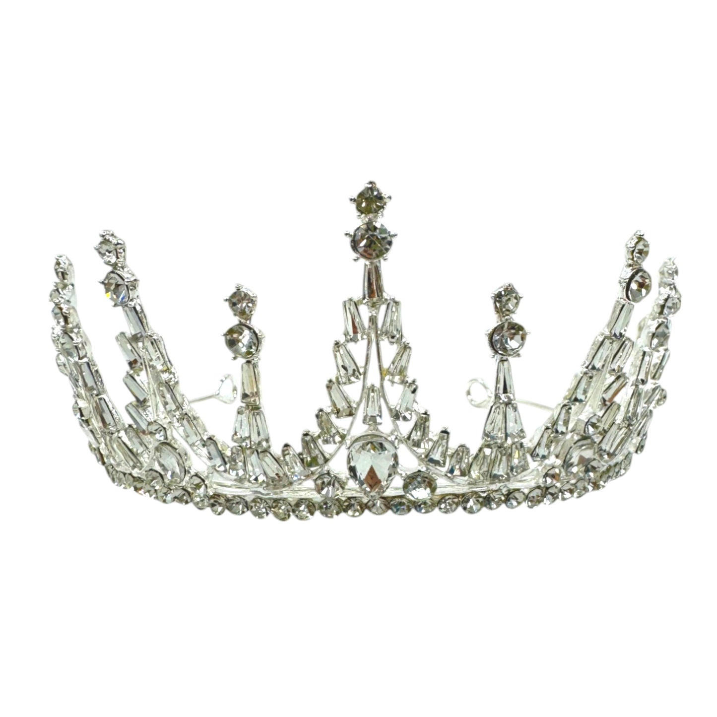 Crystal Tiara Crown CR1030-28 (1PC)