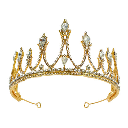 Crystal Tiara Crown CR1030-18 (1PC)