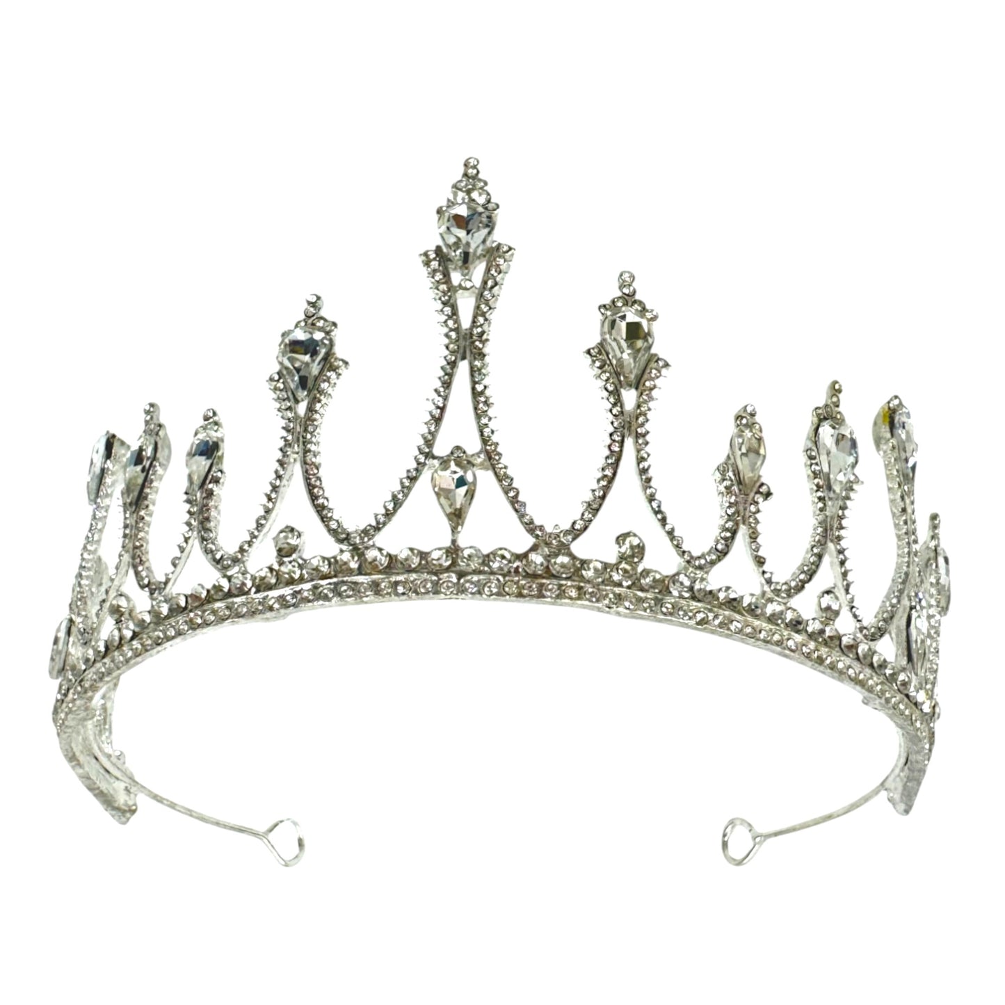 Crystal Tiara Crown CR1030-18 (1PC)