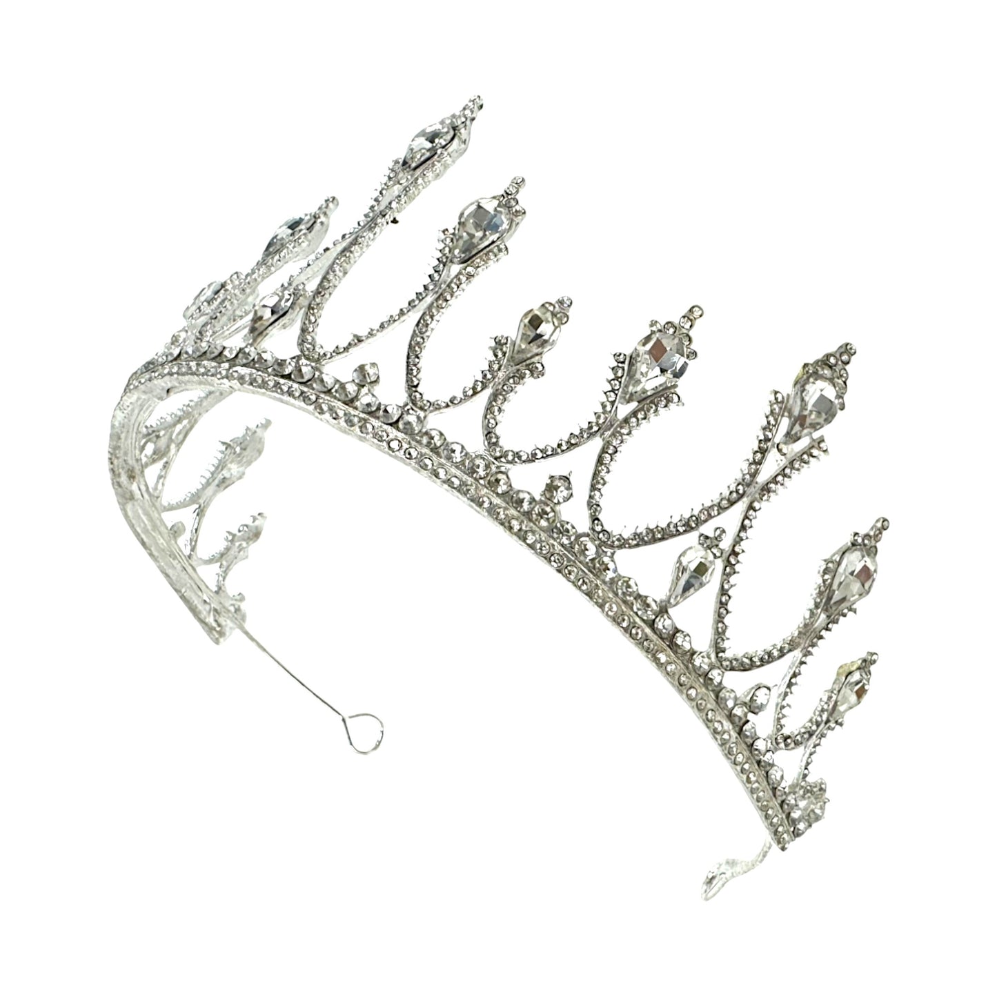 Crystal Tiara Crown CR1030-18 (1PC)