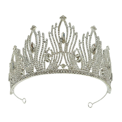 Crystal Tiara Crown CR1030-16 (1pc)