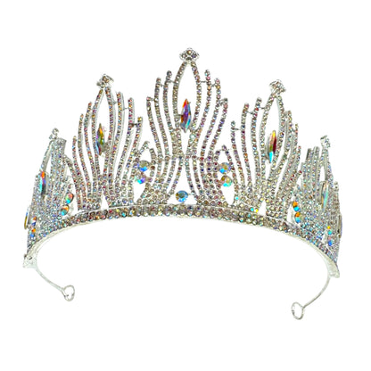 Crystal Tiara Crown CR1030-16 (1pc)