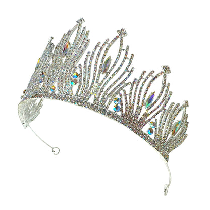 Crystal Tiara Crown CR1030-16 (1pc)