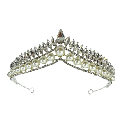Crystal Tiara Crown CR1030-24 (1pc)