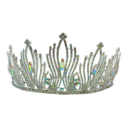 Crystal Tiara Crown CR1030-16 (1pc)