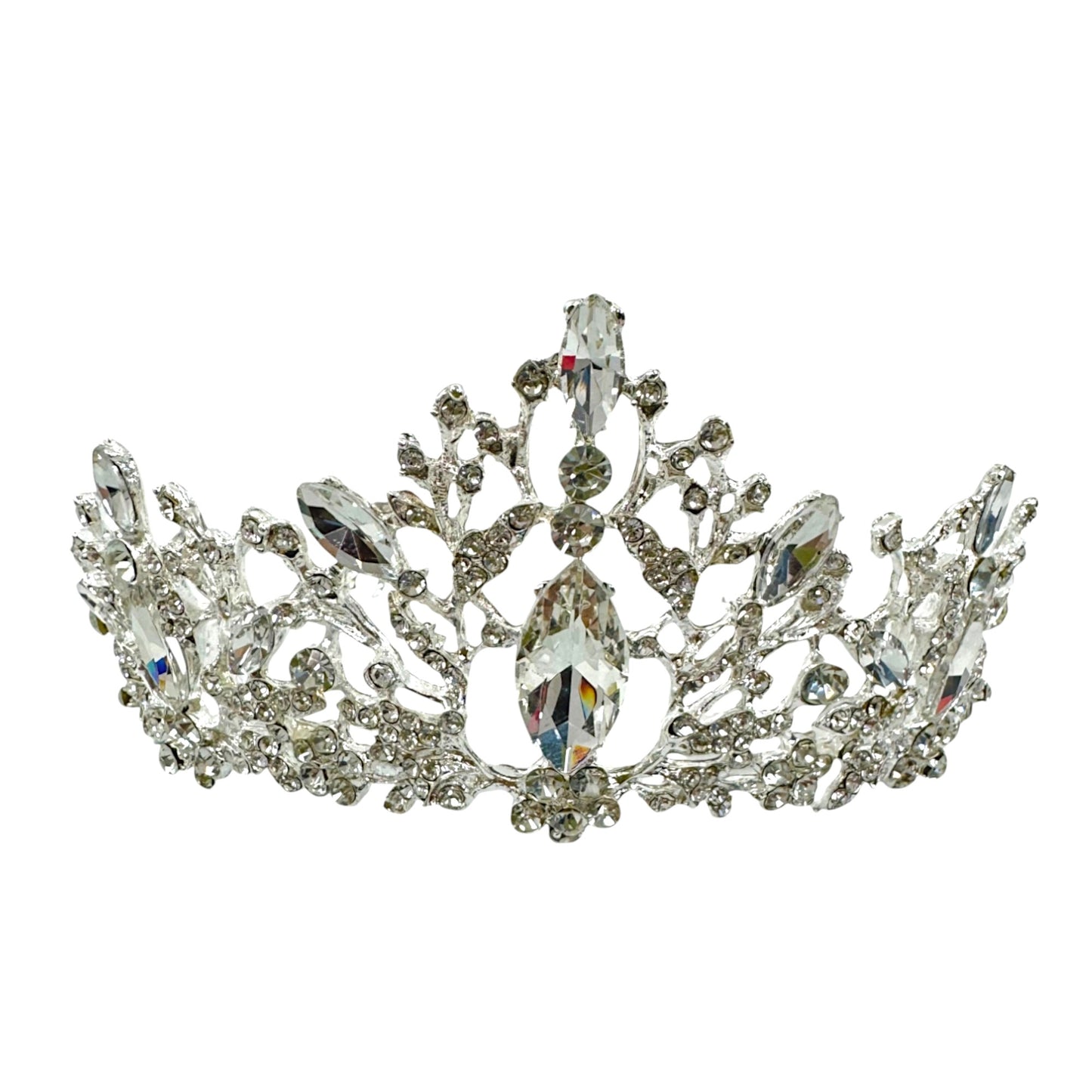 Crystal Tiara Crown CR1030-13 (1PC)