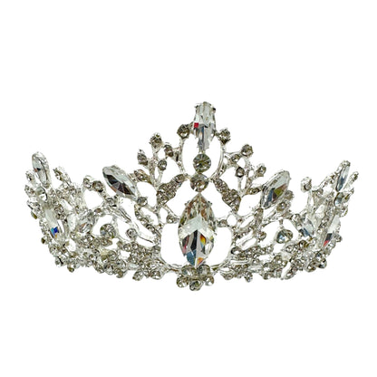 Crystal Tiara Crown CR1030-13 (1PC)