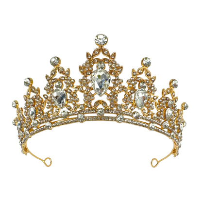 Crystal Tiara Crown CR1030-25 (1PC)