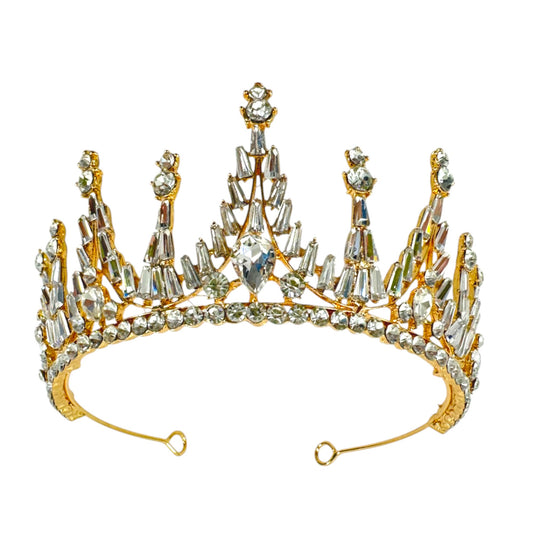 Crystal Tiara Crown CR1030-28 (1PC)