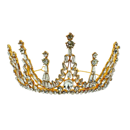 Crystal Tiara Crown CR1030-28 (1PC)