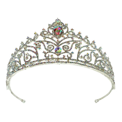 Crystal Tiara Crown CR1030-3 (1PC)