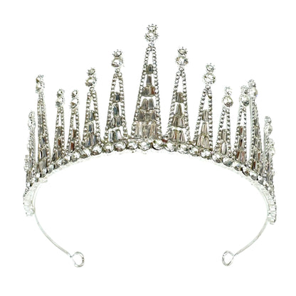 Crystal Tiara Crown CR1030-17 (1PC)
