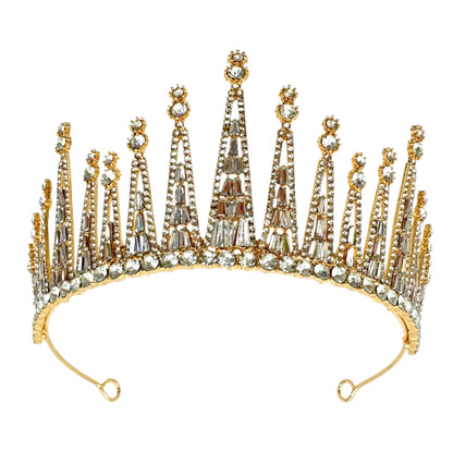 Crystal Tiara Crown CR1030-17 (1PC)