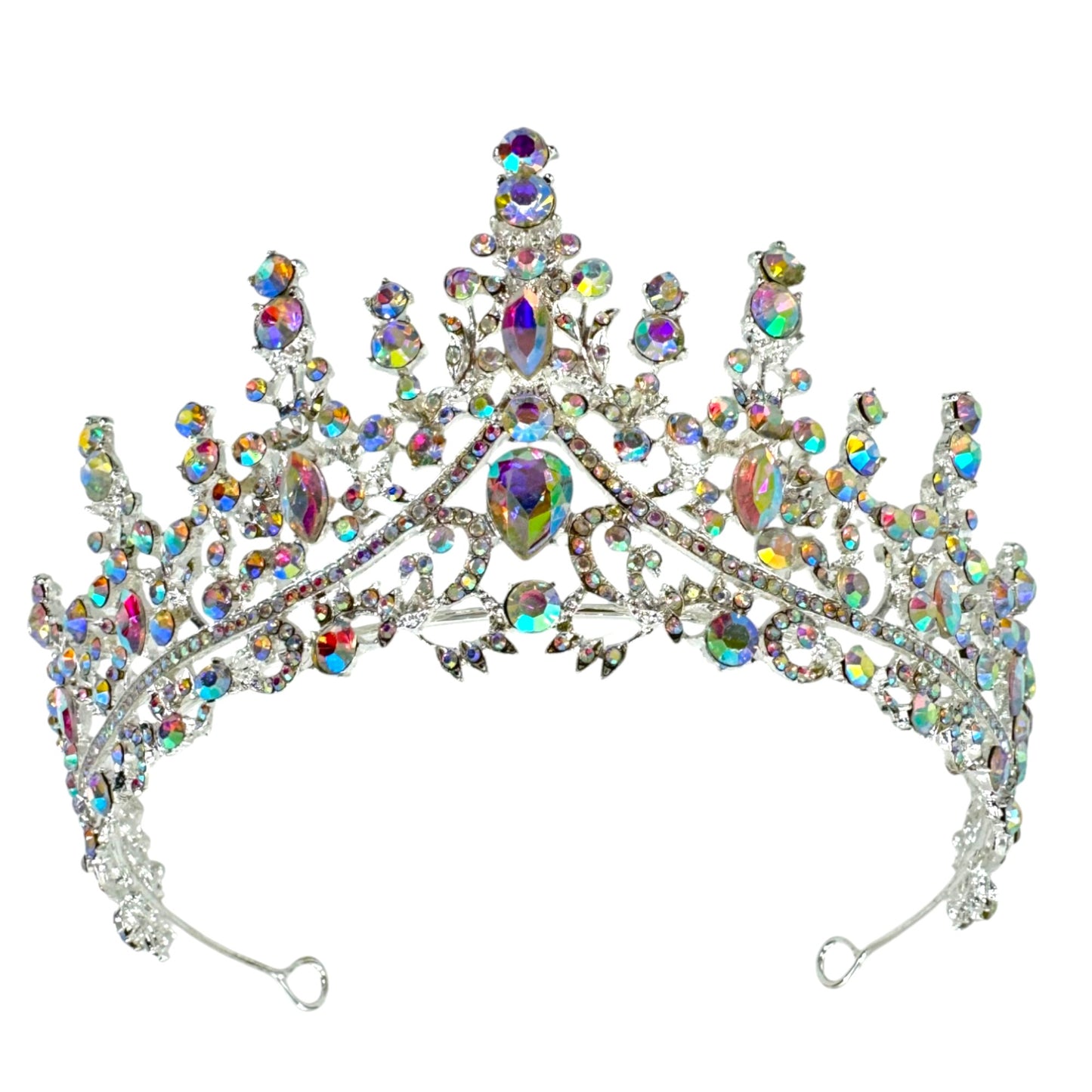 Crystal Tiara Crown CR1030-13 (1PC)