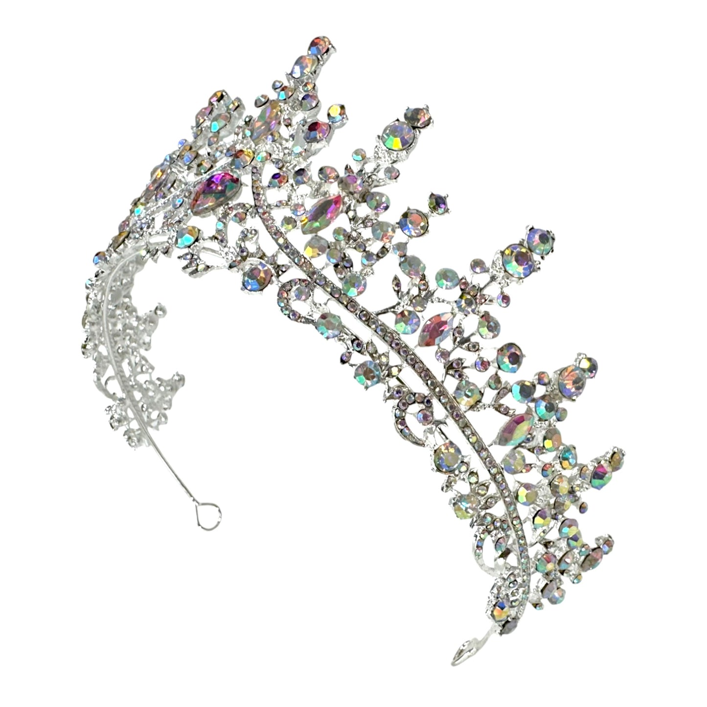 Crystal Tiara Crown CR1030-13 (1PC)