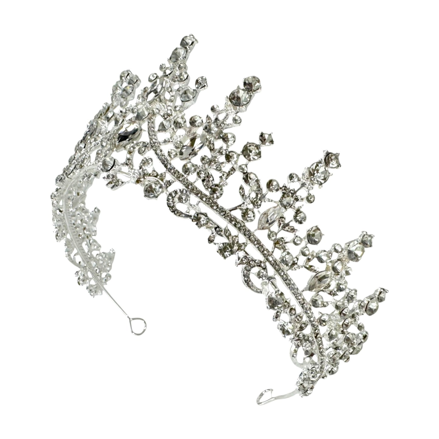 Crystal Tiara Crown CR1030-13 (1PC)