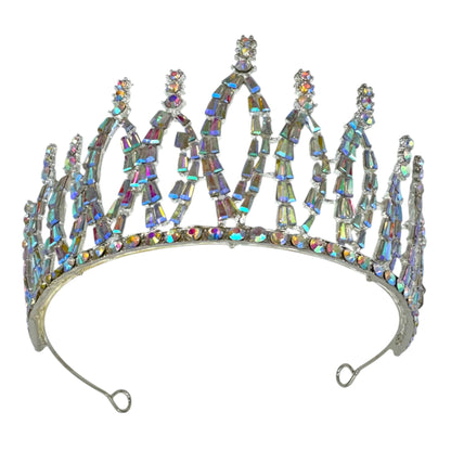 Crystal Tiara Crown CR1030-30 (1PC)