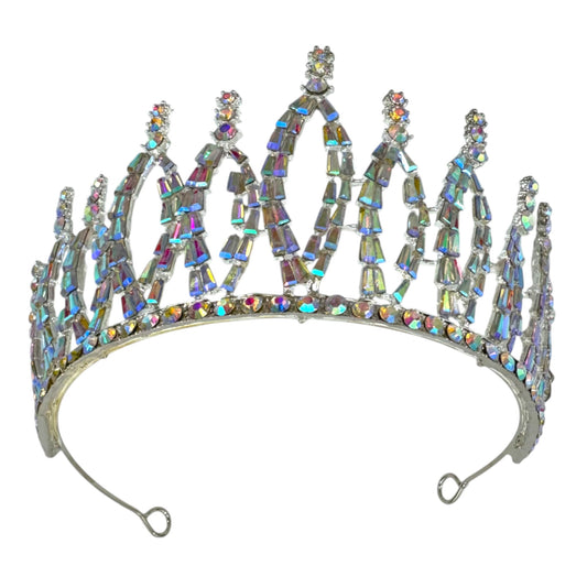 Crystal Tiara Crown CR1030-30 (1PC)