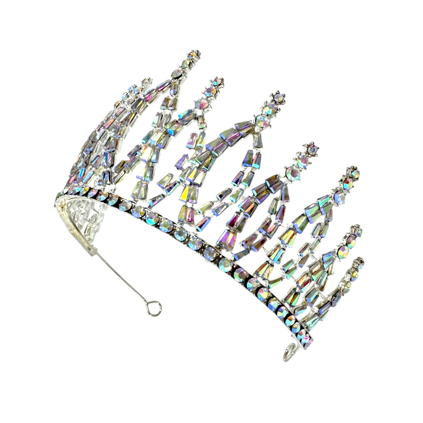 Crystal Tiara Crown CR1030-30 (1PC)