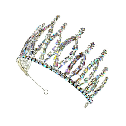 Crystal Tiara Crown CR1030-30 (1PC)