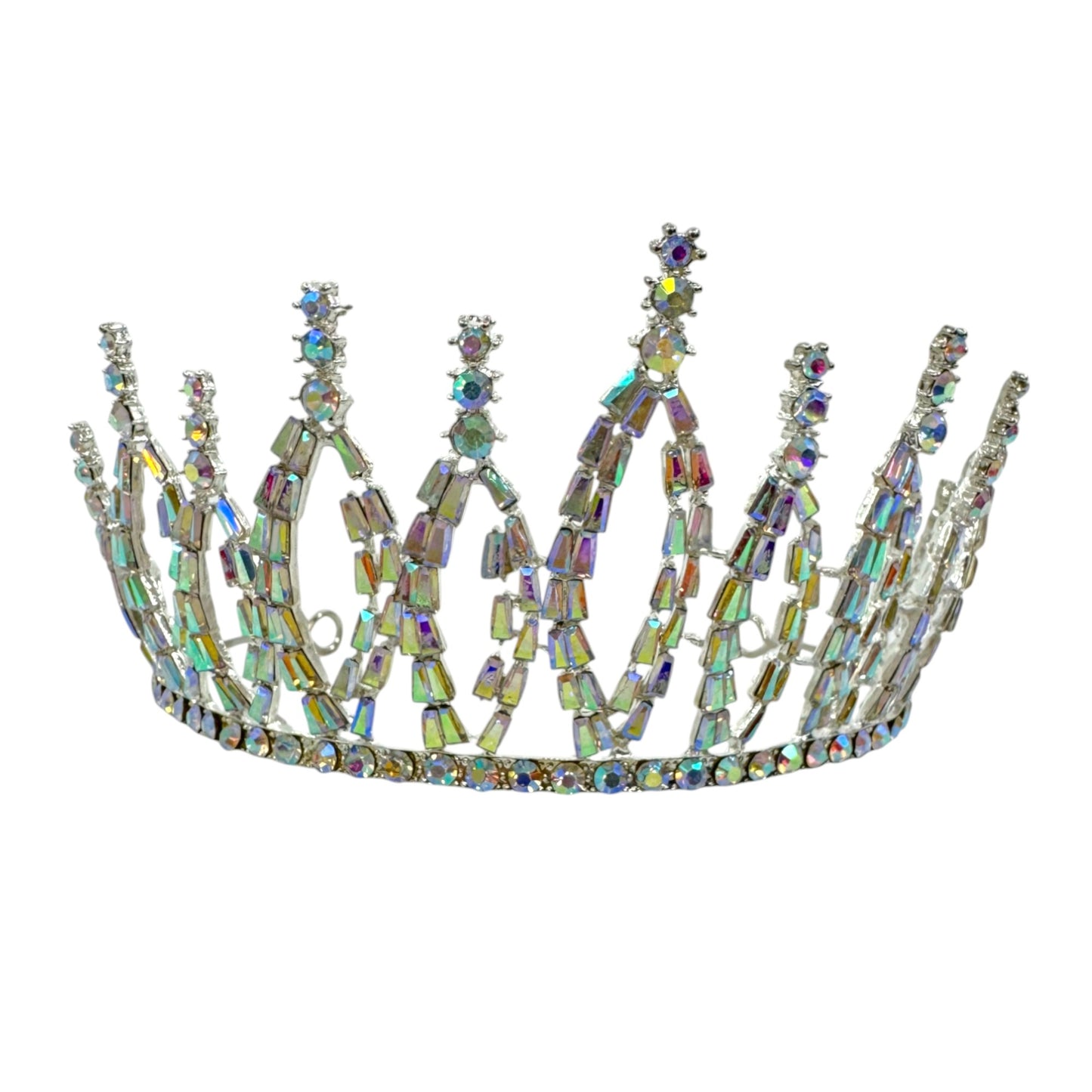 Crystal Tiara Crown CR1030-30 (1PC)