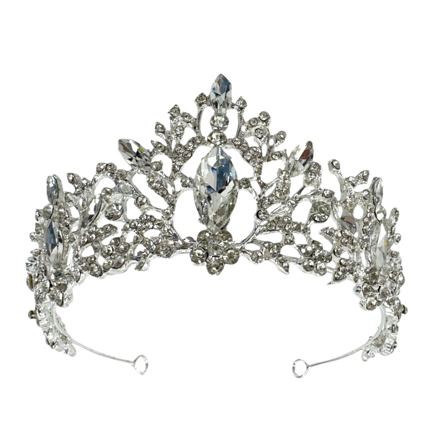 Crystal Tiara Crown CR1030-34 (1PC)
