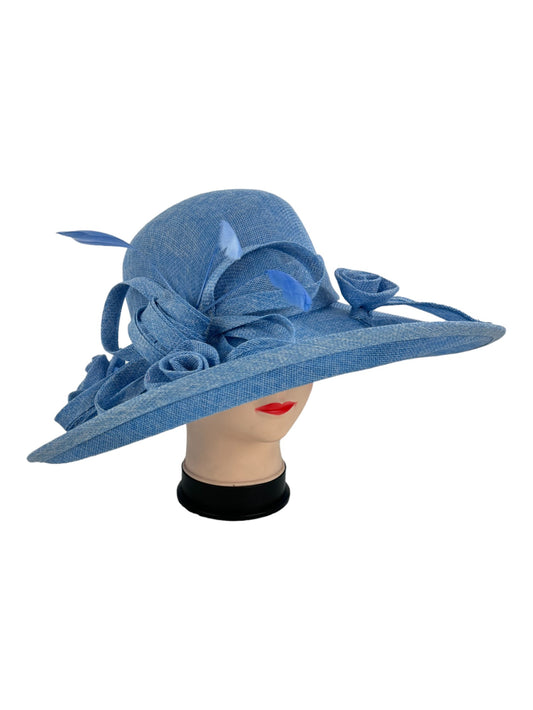 NEW BOW FLOWER SINAMAY KENTUCKY DERBY WEDDING HAT FF923 (1PC)