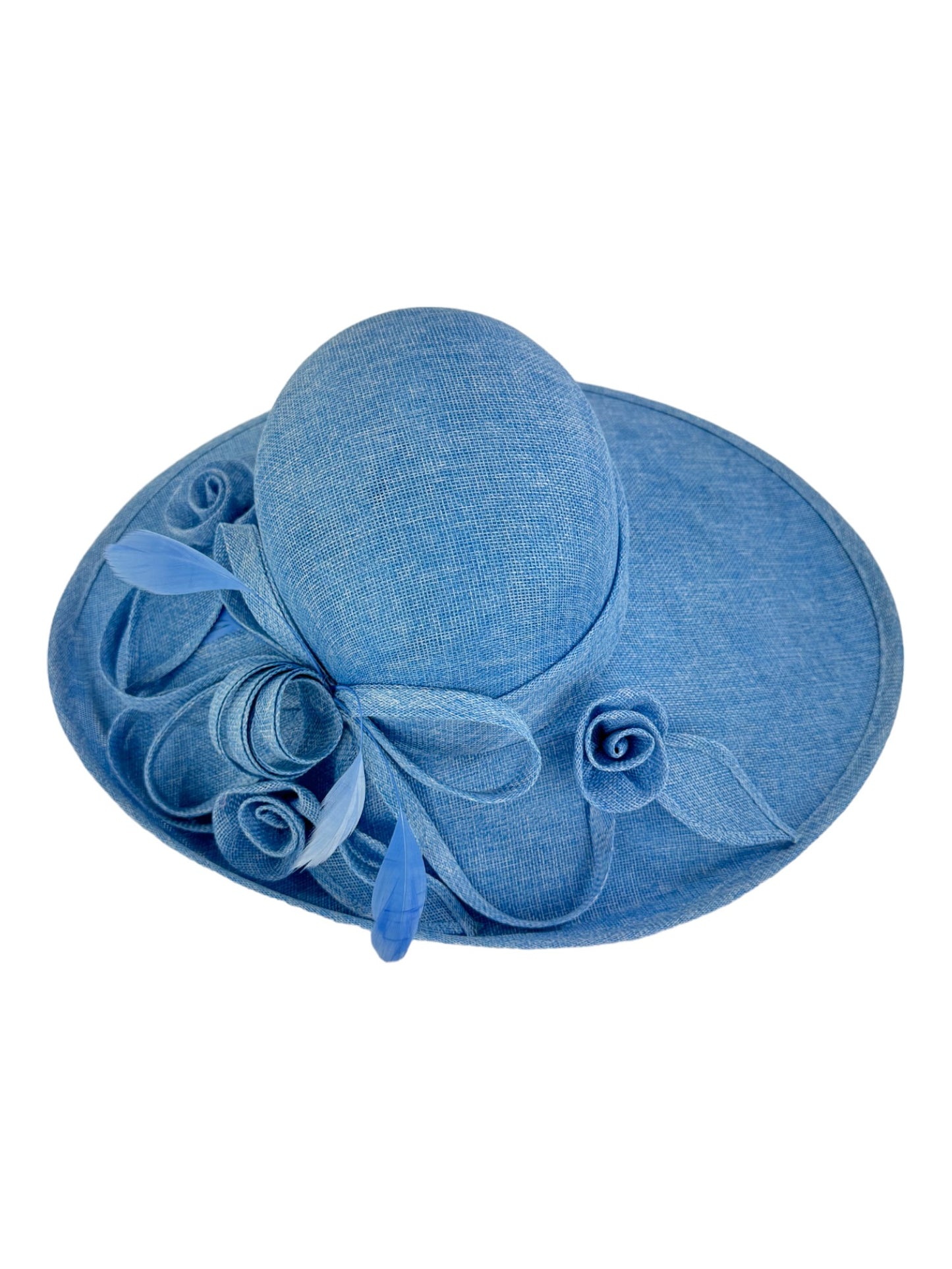 NEW BOW FLOWER SINAMAY KENTUCKY DERBY WEDDING HAT FF923 (1PC)