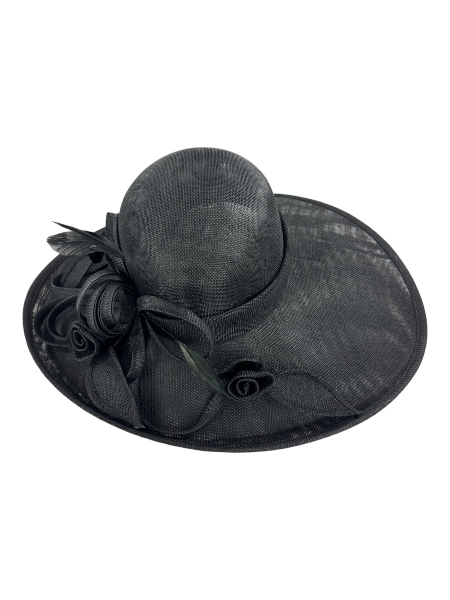 NEW BOW FLOWER SINAMAY KENTUCKY DERBY WEDDING HAT FF923 (1PC)