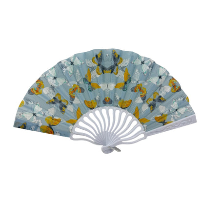 Multi Floral Butterfly Hand Held Folding Fan FN0437 (12PC)