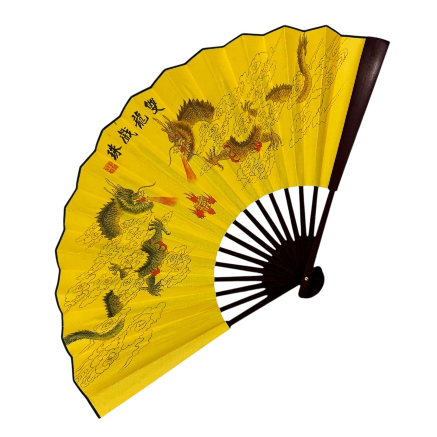Chinese Vintage Oriental Hand Held Folding Fan FN0571. (12PC)