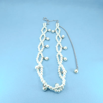 Pearl Infinity Pattern Chain Belt BT0506-18 (4PC)