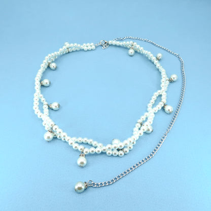 Pearl Infinity Pattern Chain Belt BT0506-18 (4PC)