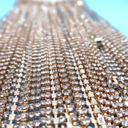 Rhinestone Fringed Belt BT0506-6 (1PC)