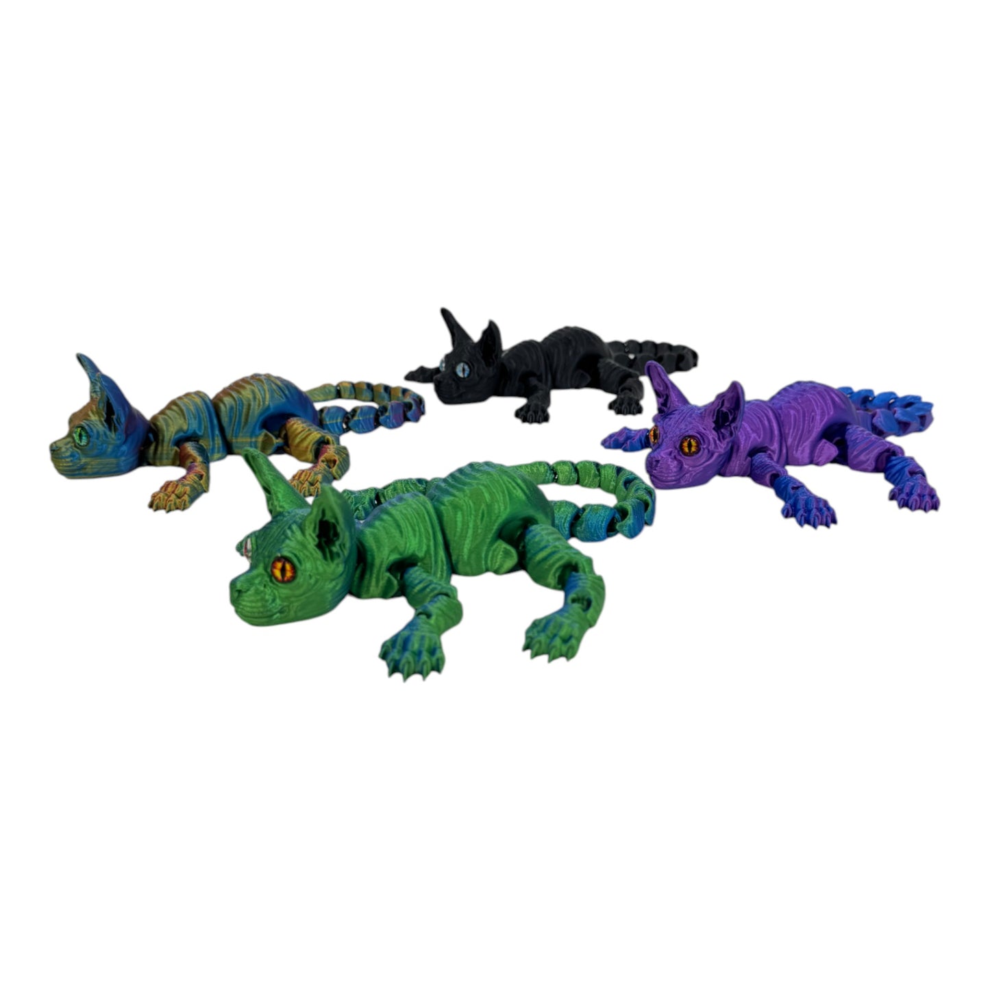 3D Animal Toy Cat TY5319-6 (12PC)