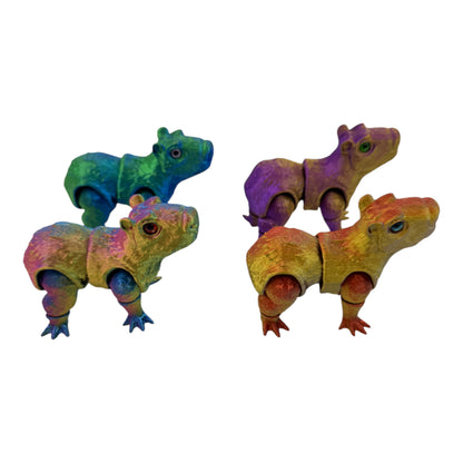 3D Animal Toy Capybara TY5319-3 (12PC)