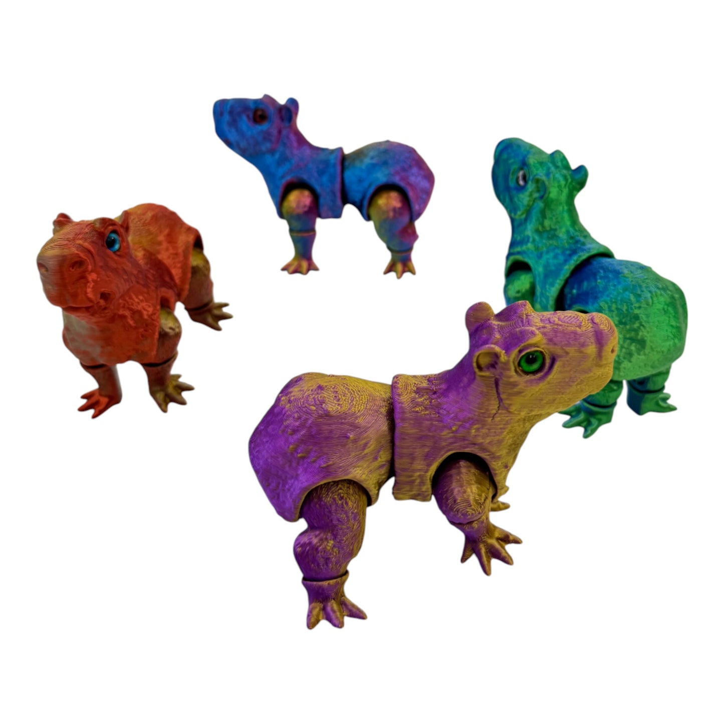 3D Animal Toy Capybara TY5319-3 (12PC)