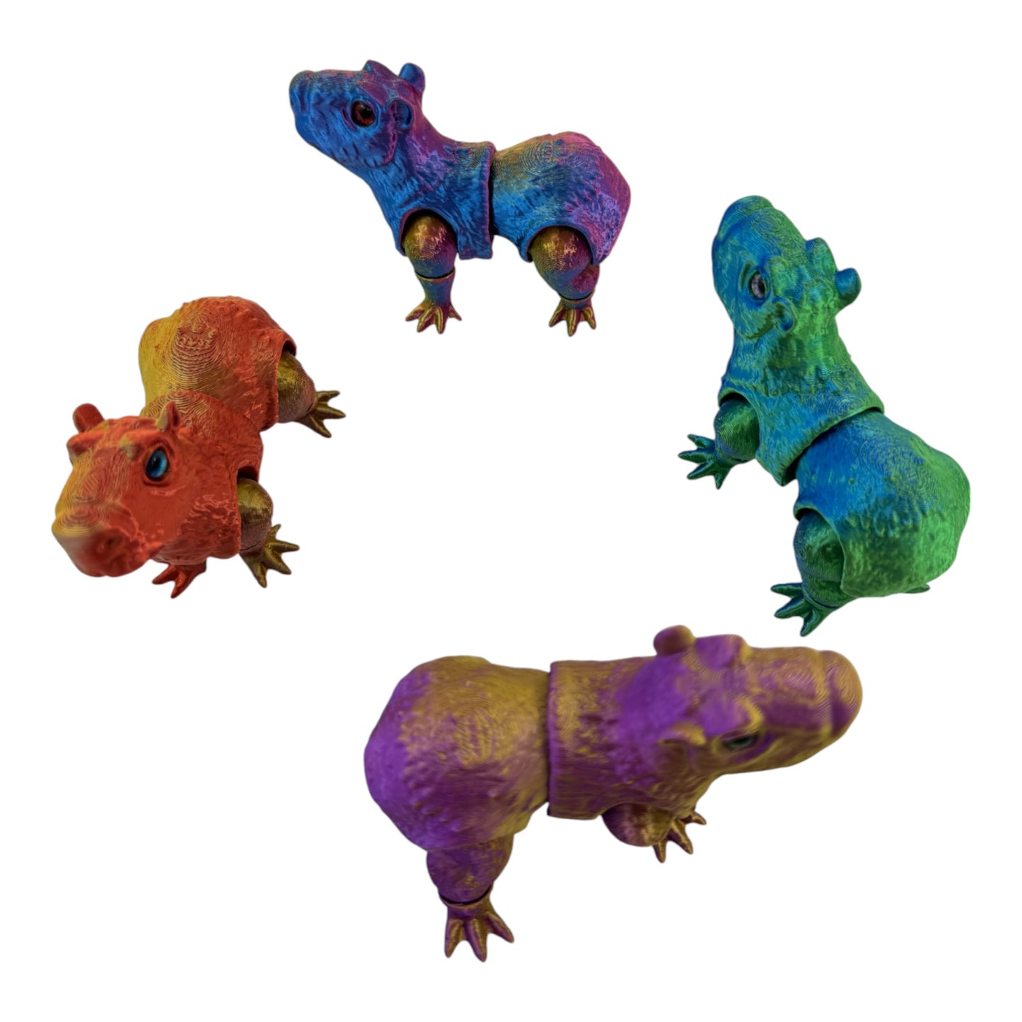 3D Animal Toy Capybara TY5319-3 (12PC)