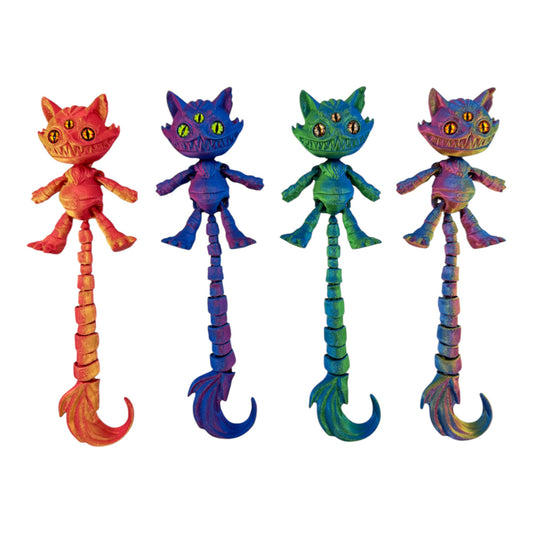 3D Animal Toy Cat TY5319-9  (12PC)