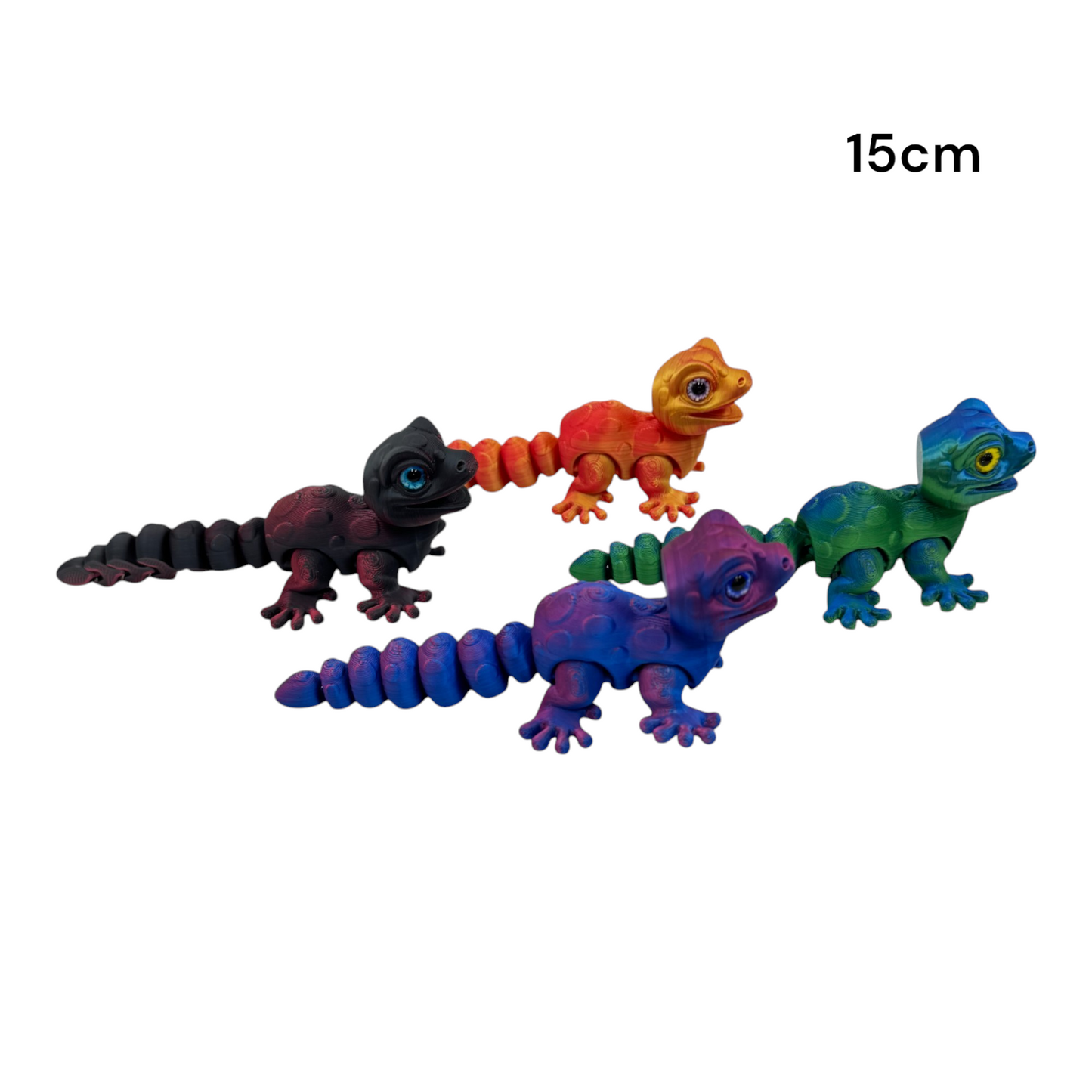 3D Animal Toy Lizard TY5319-10  (12PC)