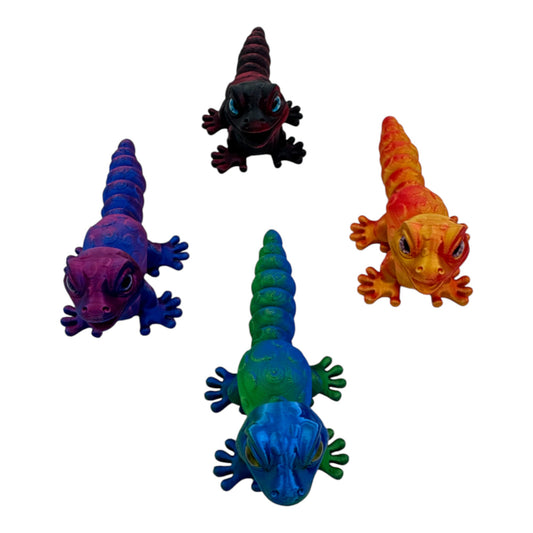 3D Animal Toy Lizard TY5319-10  (12PC)