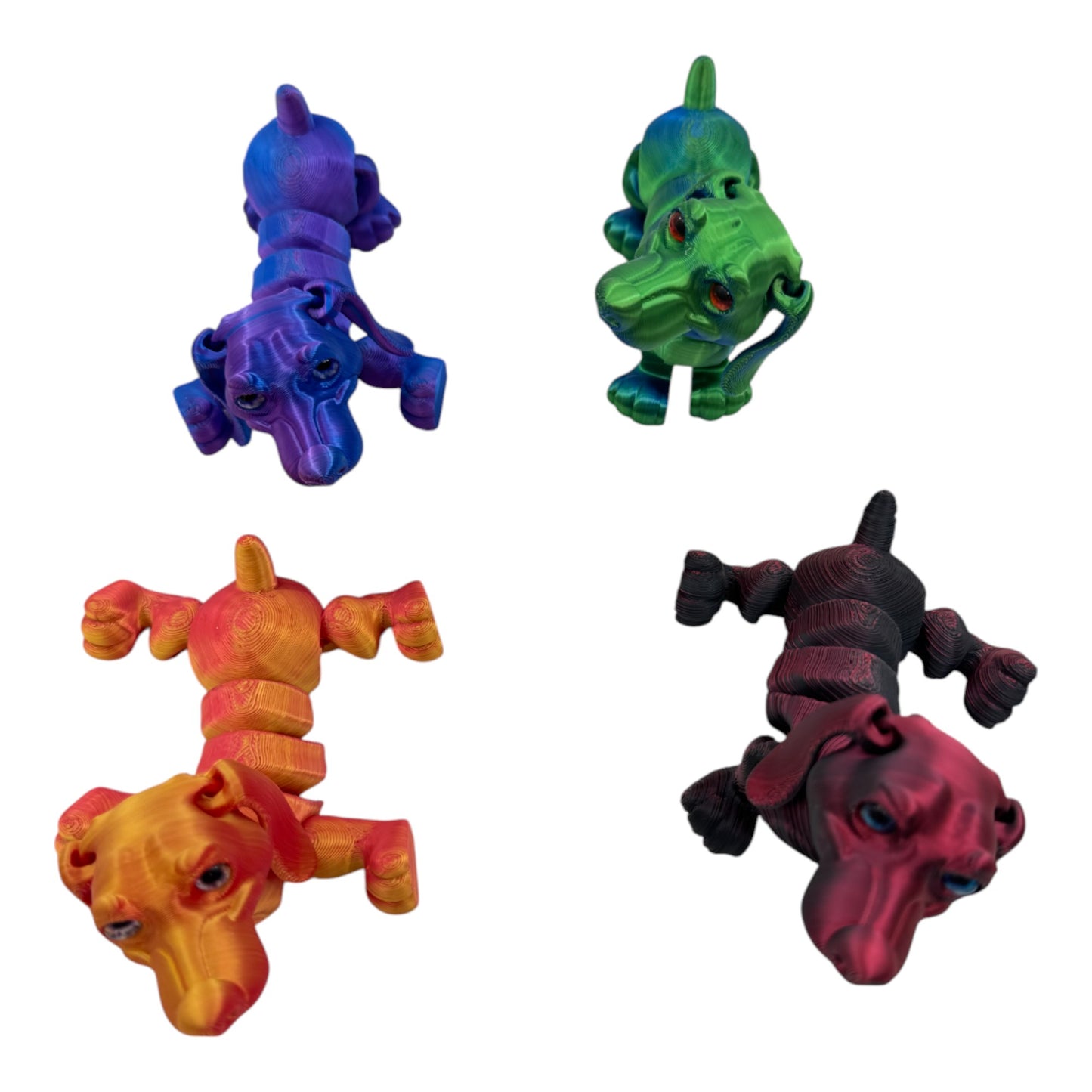 3D Animal Toy Puppy TY5319-18 (12PC)