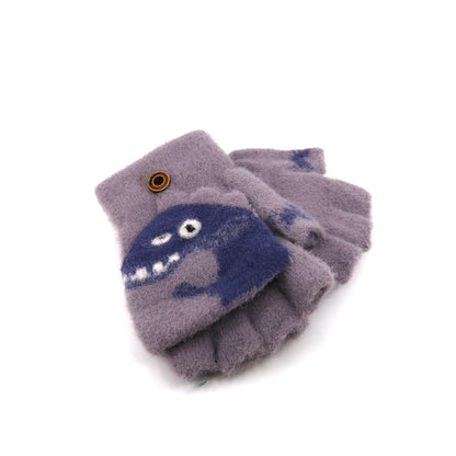 Kids Dino Knitted Glove GE103-3. (12PAIR)
